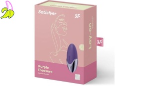 Wibrator - Purple Pleasure Lay-on Vibrator