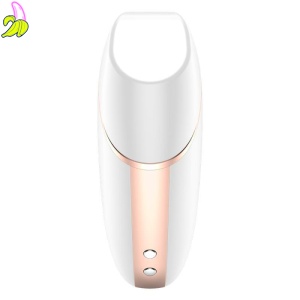 Wibrator - Love Triangle Air Pulse Stimulator + Vibration White