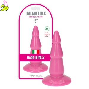Dildo- Anal Italian cock 5'' Pink