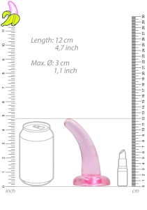 Non Realistic Dildo with Suction Cup - 4,5""""/ 11,5 cm