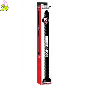 Ribbed Anal Snake - 19 Inch