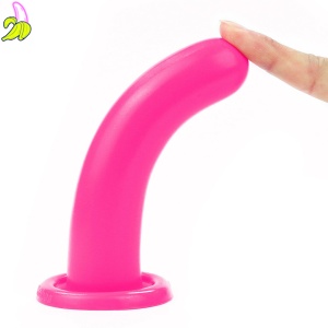 Silicone Holy Dong Medium Pink