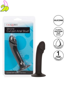 Curved Anal Stud Black