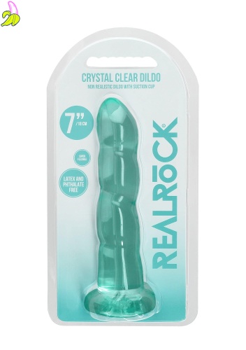 Non Realistic Dildo with Suction Cup - 7"/17 cm