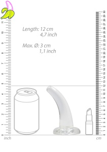 Non Realistic Dildo with Suction Cup - 4,5"/11,5 cm