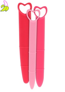 Silicone Vaginal Dilators 3pcs Pink