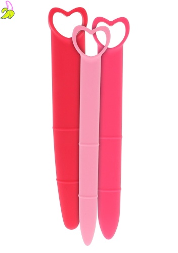 Silicone Vaginal Dilators 3pcs Pink