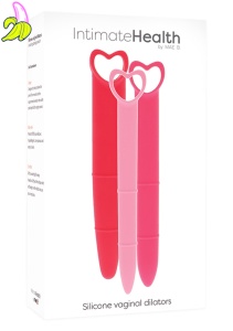 Silicone Vaginal Dilators 3pcs Pink