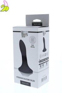 SOLID LOVE PREMIUM DILDO 5INCH BLACK