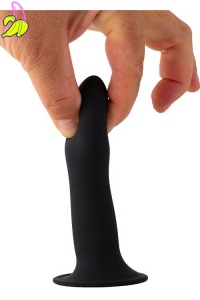 SOLID LOVE PREMIUM DILDO 5INCH BLACK