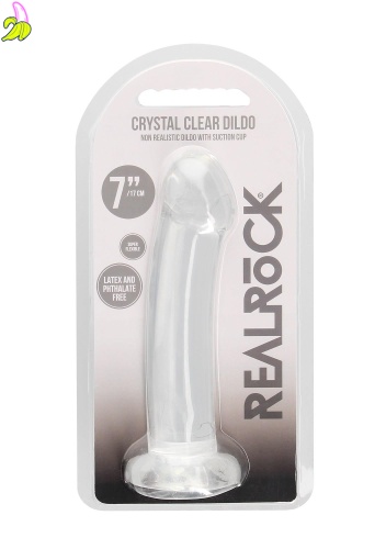 Non Realistic Dildo with Suction Cup - 6,7"/17 cm