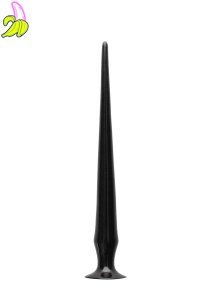 Ass Spike Dildo - 42 cm - Black