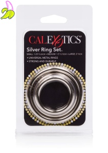 Silver Ring - 3 Piece Set Silver
