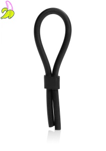 Silicone Stud Lasso Black