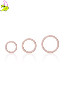 Silicone Support Rings Light skin tone