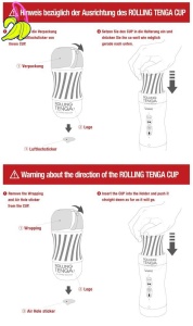 Tenga Gyro Roller Cup Gentle