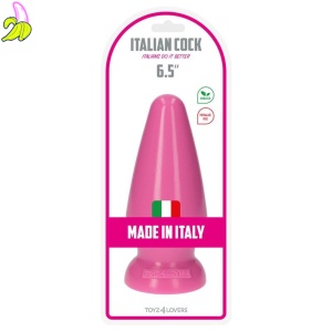 Plug-Italian Cock 6,5""Pink