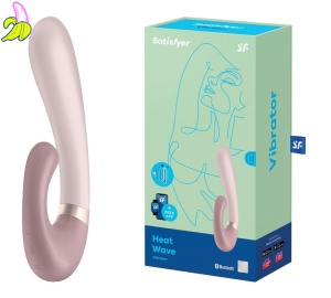 Wibrator-Heat Wave Connect App (Mauve)