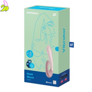 Wibrator-Heat Wave Connect App (Mauve)