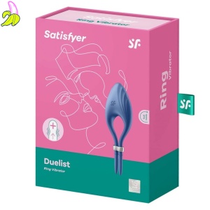 Pierścień-Duelist Ring Vibrator (Blue)