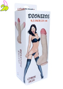 Dildo-DIONIZOS-LOVECLONEX 9,5""""""""-flexible