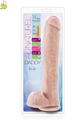 AU NATUREL DADDY 14INCH SENSA FEEL
