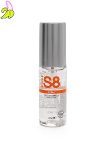S8 WB Anal Lube 50ml Natural