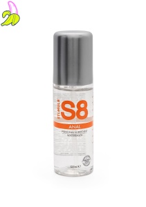 S8 WB Anal Lube 125ml Natural