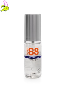 S8 WB Cooling Anal Lube 50ml Cooling