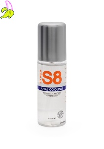 S8 WB Cooling Anal Lube 125ml Cooling