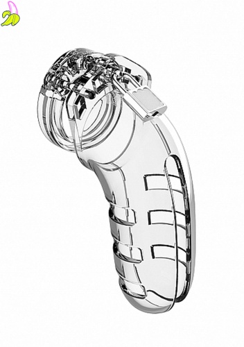 Model 06 - Chastity - 5.5"" - Cock Cage - Transparent