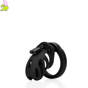 Model 23 - Chastity Cage - 2.5'' / 6,5 cm - Black