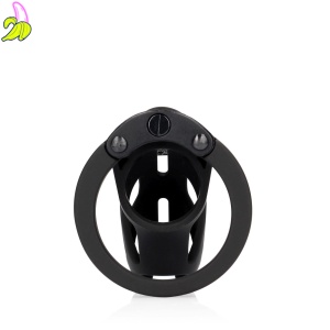 Model 24 - Chastity Cage - 3.5'' / 9 cm - Black