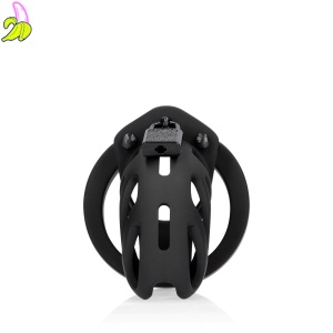 Model 24 - Chastity Cage - 3.5'' / 9 cm - Black