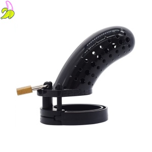 Chastity cage Perf -  Plastikowa klatka cnoty na penisa 9.5 x 3.3 cm