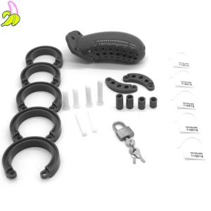 Chastity cage Perf -  Plastikowa klatka cnoty na penisa 9.5 x 3.3 cm