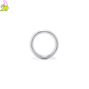 Cockring Round Ring Blue - aluminiowy cocring 50mm srebrny