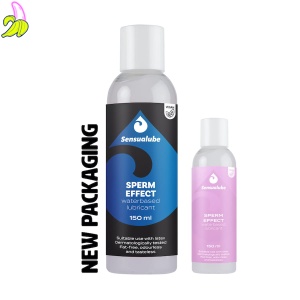 Sensualube sperm effect- Naturalny lubrykant na bazie wody imitujący spermę 150ml