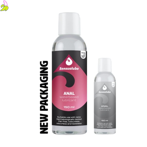 Sensualube Anal Waterbased Lubricant- Naturalny lubrykant na bazie wody 150ml