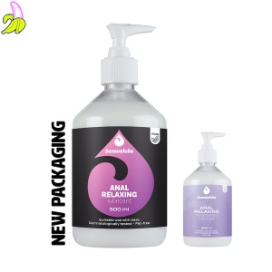 Sensualube Anal Relaxing Waterbased Lubricant- Naturalny lubrykant na bazie wody 500ml