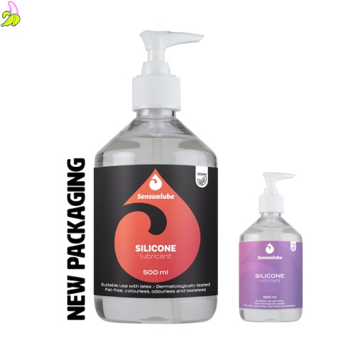 Sensualube silicone- Naturalny lubrykant na bazie silikonu 500ml