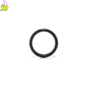 Cockring Round Ring Black - aluminiowy cocring 45mm czarny