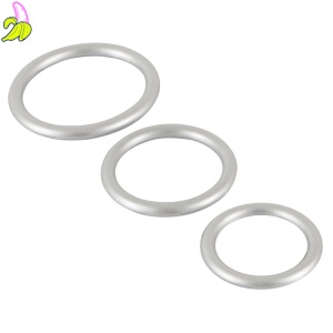 Set of 3 silicone Thin rings - Zestaw 3 silikonowych pierścieni erekcyjnych od 33 do 51mm