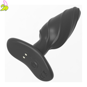 E-Stim Electric Shock Anal Plug Elektro Stymulator z Pilotem