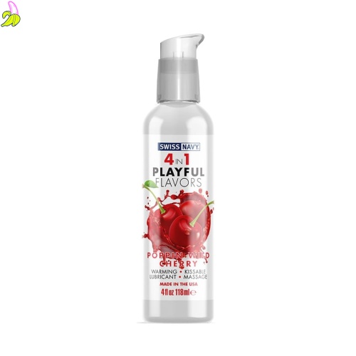 Playful Cherry Edible - Jadalny lubrykant o smaku wiśniowym 118 ml