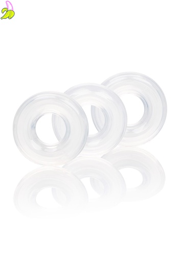 3 Stacker Rings Transparent