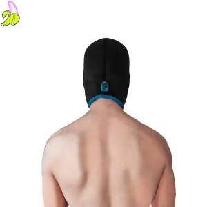 BRUTUS Blind Neoprene Face Fucker Hood Black / Blue- Kominiarka Neoprenowa