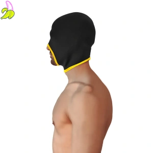 BRUTUS Blind Neoprene Face Fucker Hood Black / Yellow - Kominiarka Neoprenowa