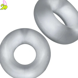 Oxballs HunkyJunk Stiffy Bulge Rings Clear Ice 2-pak pierścieni erekcyjnych