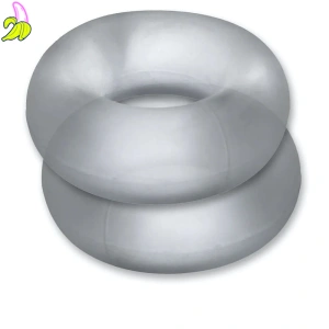 Oxballs HunkyJunk Stiffy Bulge Rings Clear Ice 2-pak pierścieni erekcyjnych